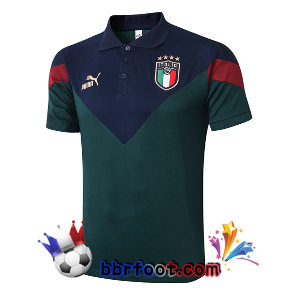 Polo Foot Italie Vert 20/21