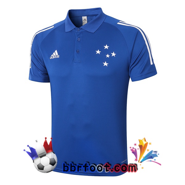 Polo Foot Cruzeiro EC Bleu 20/21