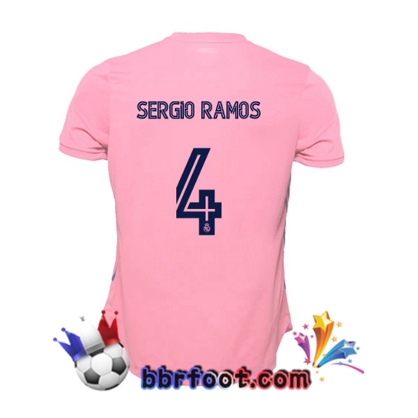 Maillot Foot Real Madrid (Sergio Ramos 4) Exterieur 20/21