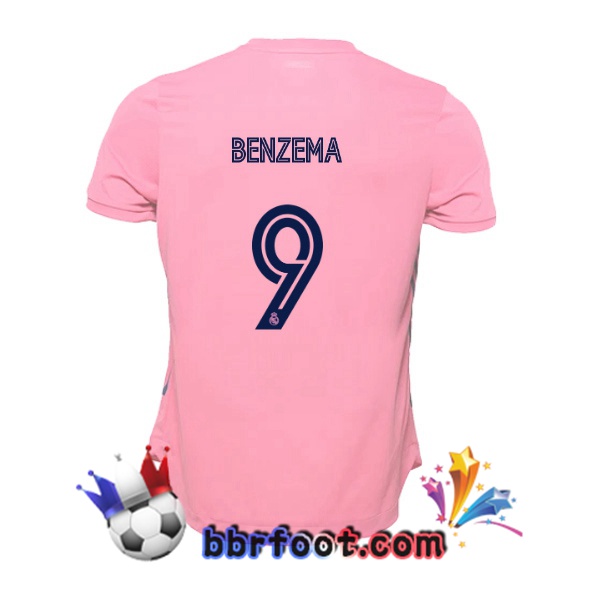 Maillot Foot Real Madrid (Benzema 9) Exterieur 20/21