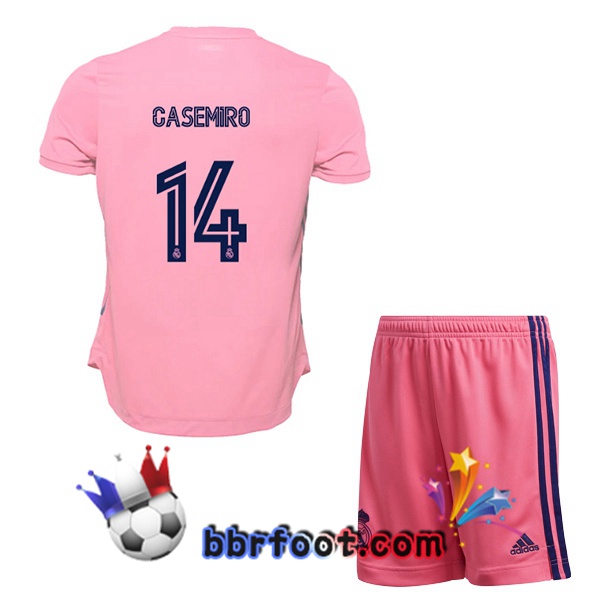 Maillot Foot Real Madrid (Casemiro 14) Enfants Exterieur 20/21