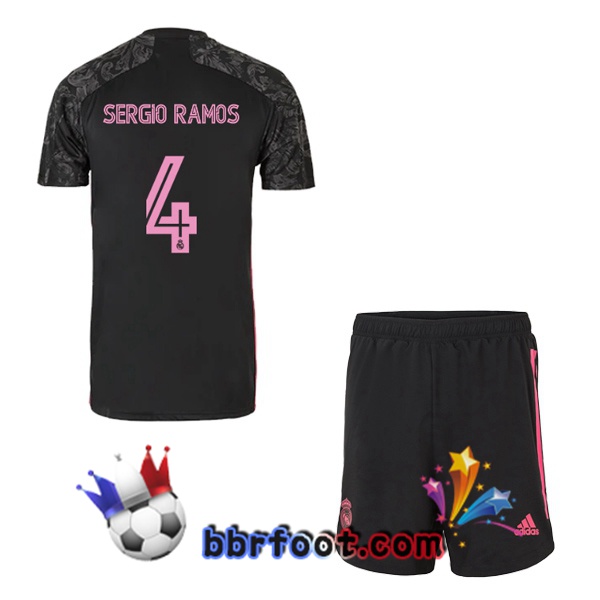 Maillot Foot Real Madrid (Sergio Ramos 4) Enfant Third 20/21