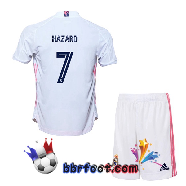 Maillot Foot Real Madrid (Hazard 7) Enfants Domicile 20/21