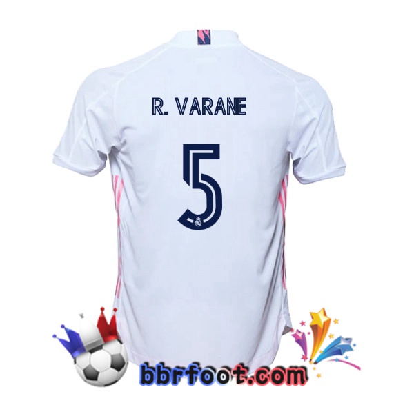 Maillot Foot Real Madrid (R. Varane 5) Domicile 20/21