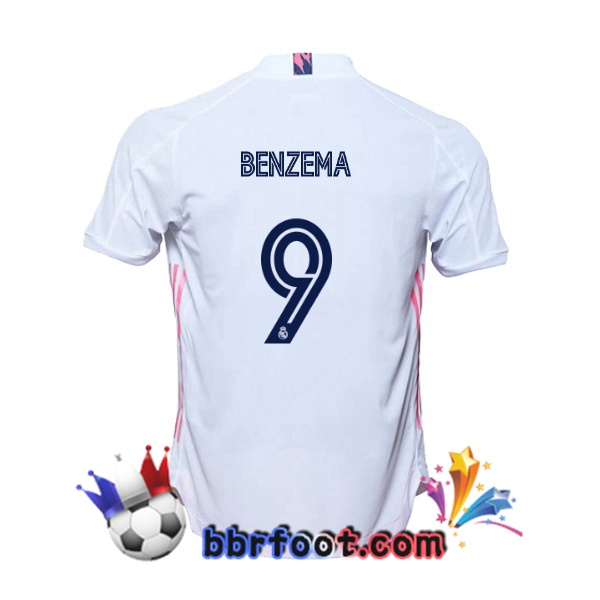 Maillot Foot Real Madrid (Benzema 9) Domicile 20/21