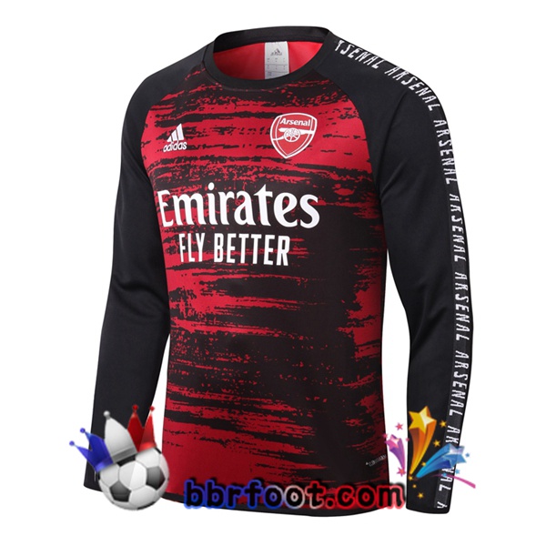 Sweatshirts Homme Arsenal Rouge Noir 20/21