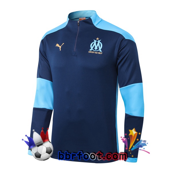 Sweatshirts Homme Marseille OM Bleu 20/21