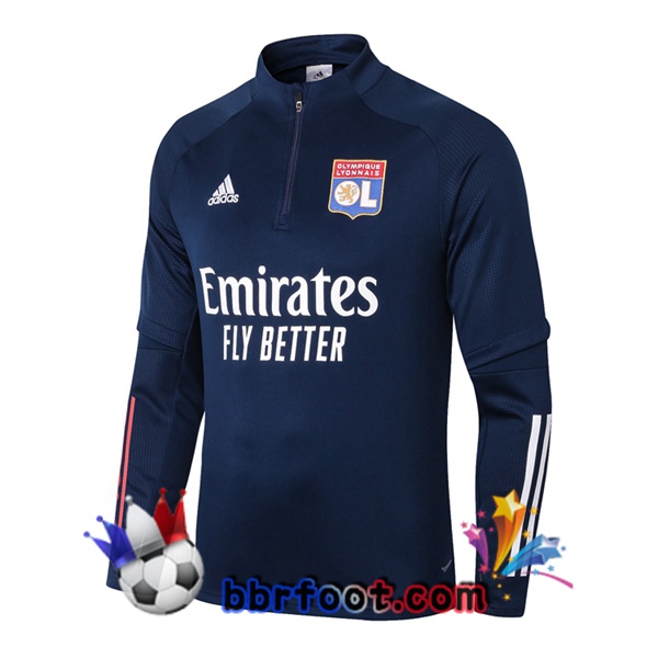 Sweatshirts Homme Lyon OL Bleu Royal 20/21