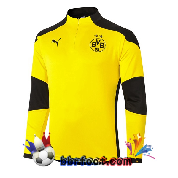 Sweatshirts Homme Dortmund BVB Jaune 20/21