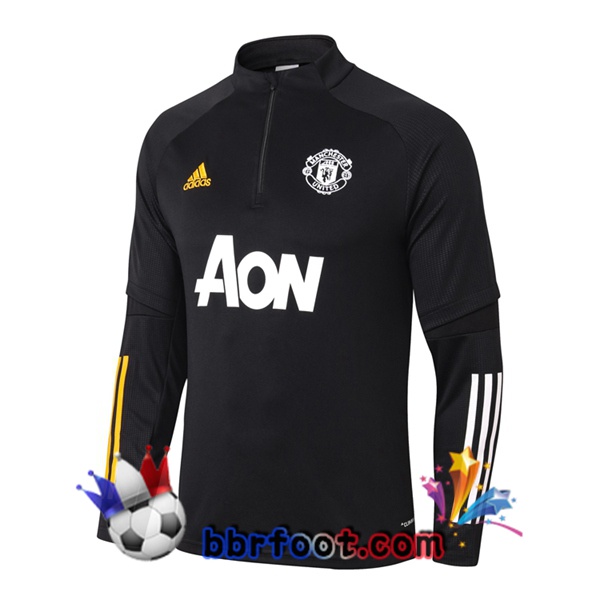 Sweatshirts Homme Manchester United Noir 20/21 Sweatshirts Homme Manchester United Noir 20/21