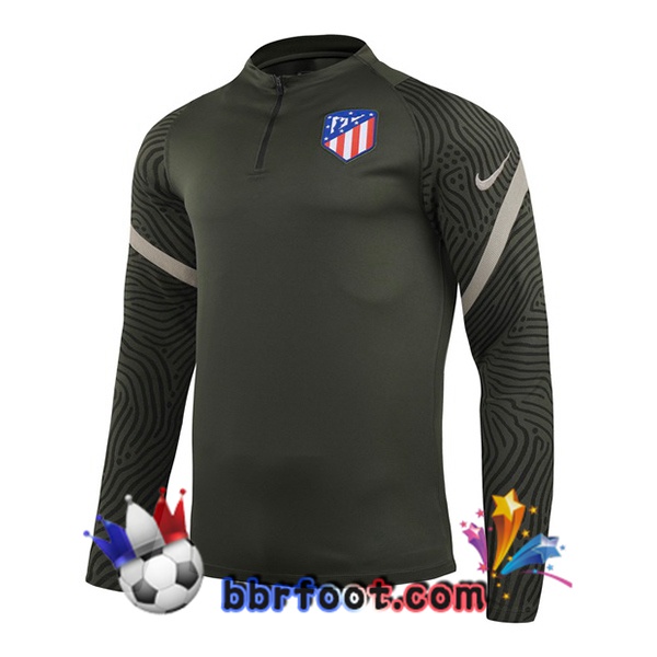 Sweatshirts Homme Atletico Madrid Vert 20/21