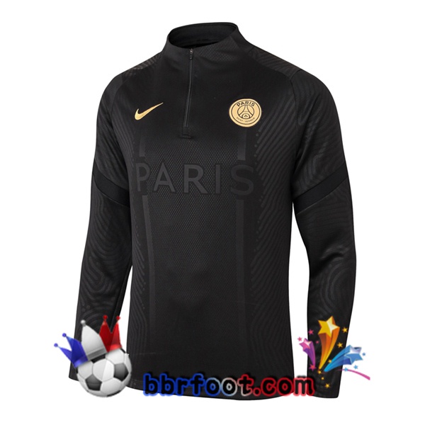 Sweatshirts Homme Paris PSG Noir 20/21