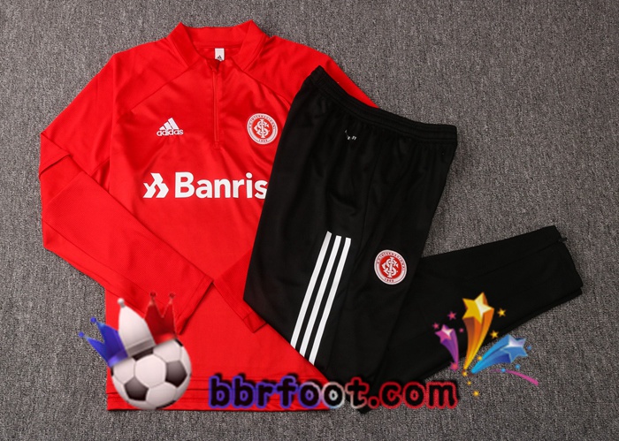Survetement Foot SC Internacional Rouge 20/21
