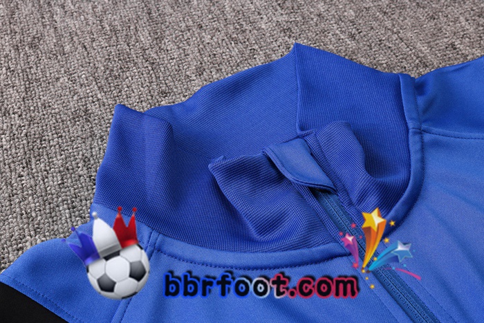 Veste Survetement Foot Inter Milan Bleu 20/21