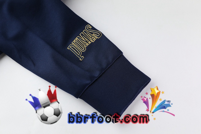 Veste Survetement Foot Pumas UNAM Bleu Royal 20/21