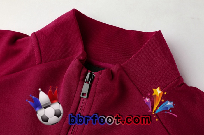 Veste Survetement Foot FC Barcelone Rouge 20/21