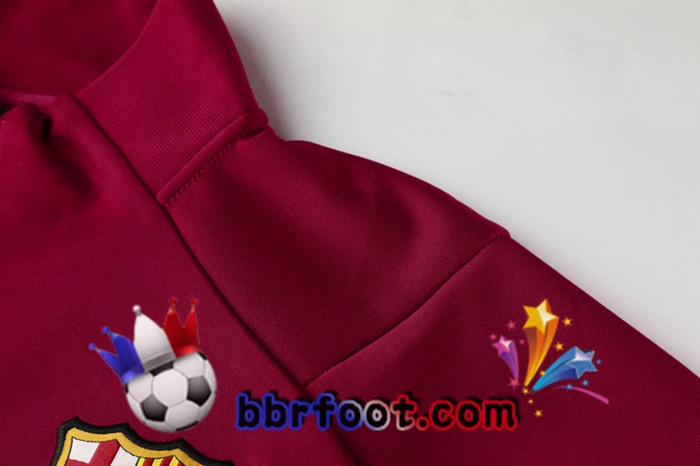 Veste Survetement Foot FC Barcelone Rouge 20/21