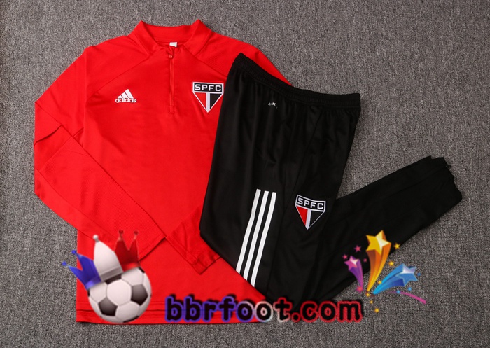 Survetement Foot Sao Paulo FC Rouge 20/21