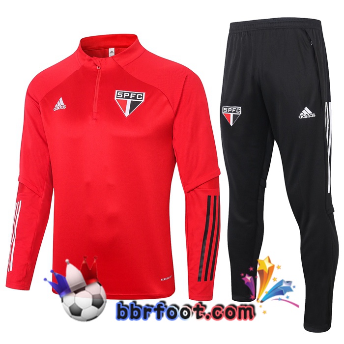 Survetement Foot Sao Paulo FC Rouge 20/21