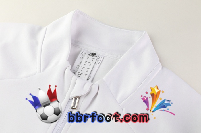 Veste Survetement Foot Boca Juniors Blanc 20/21