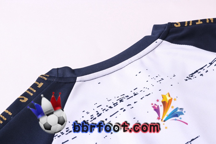 Survetement Foot Juventus Blanc Bleu Royal 20/21
