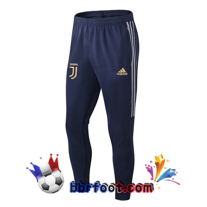 Survetement Foot Juventus Blanc Bleu Royal 20/21