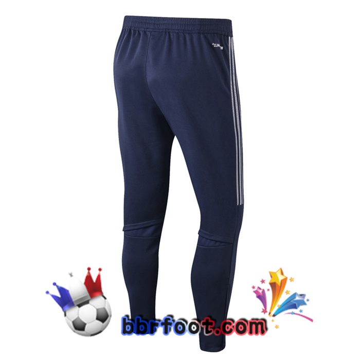 Survetement Foot Juventus Blanc Bleu Royal 20/21