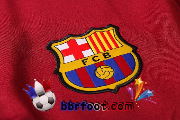 Veste Survetement Foot FC Barcelone Rouge 20/21