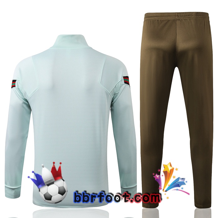 Veste Survetement Foot Portugal Vert Clair - 2 20/21