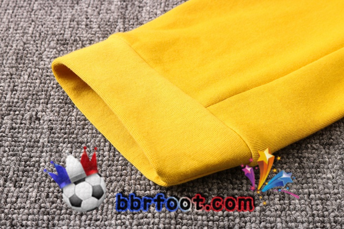 Veste A Capuche Survetement Foot NIKE Jaune 20/21