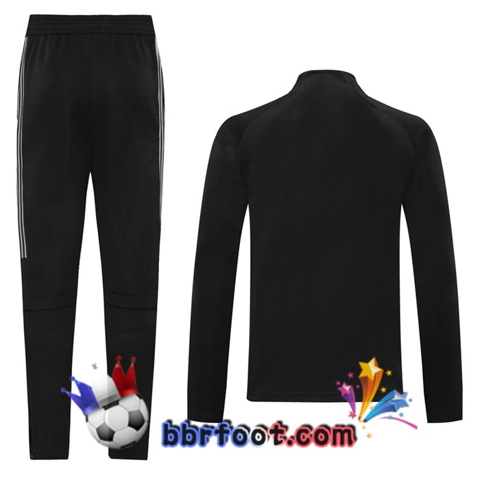 Veste Survetement Foot Juventus Noir 20/21