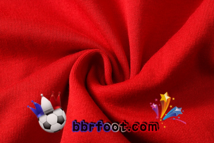 Veste A Capuche Survetement Foot NIKE Rouge 20/21