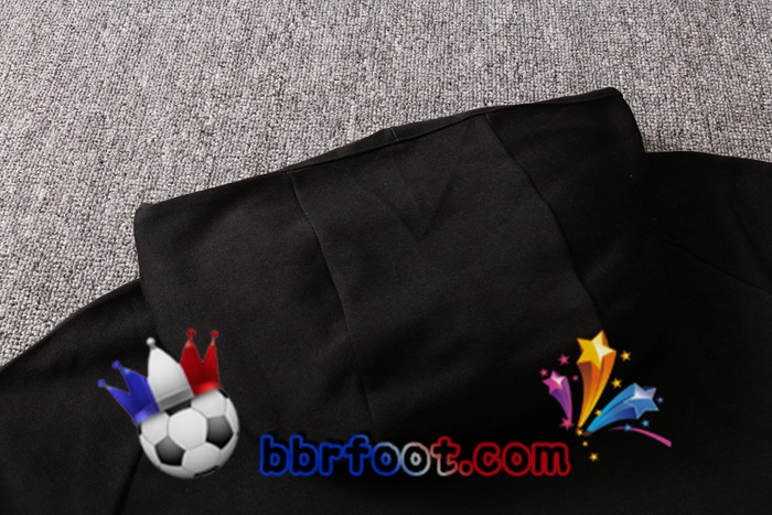 Veste A Capuche Survetement Foot NIKE Noir Bleu 20/21