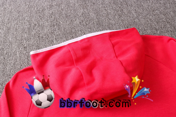 Veste A Capuche Survetement Foot NIKE Rose 20/21