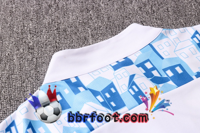 Survetement Foot Marseille OM Blanc 20/21