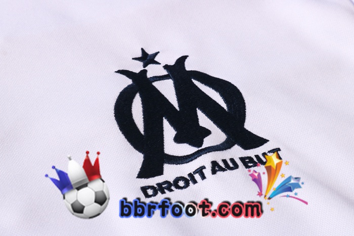 Survetement Foot Marseille OM Blanc 20/21