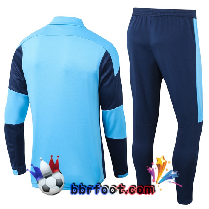 Survetement Foot Marseille OM Bleu 20/21