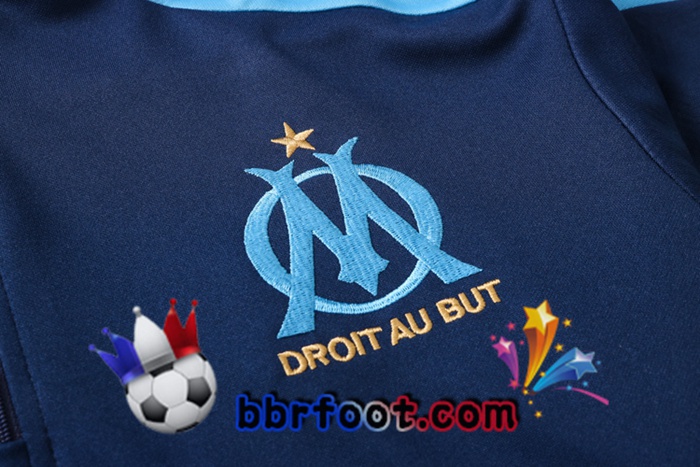 Survetement Foot Marseille OM Bleu 20/21