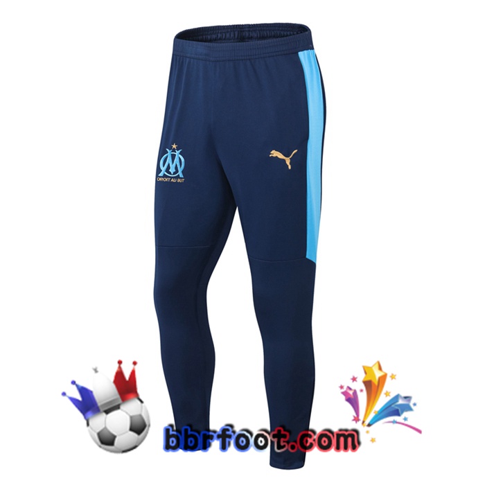 Survetement Foot Marseille OM Bleu 20/21