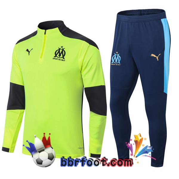 Survetement Foot Marseille OM Vert 20/21