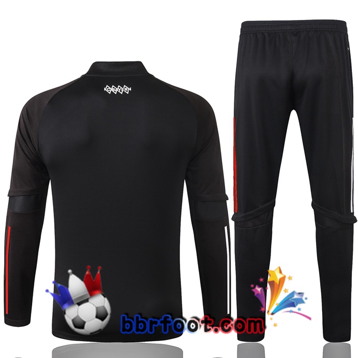 Veste Survetement Foot Bayern Munich Noir 20/21