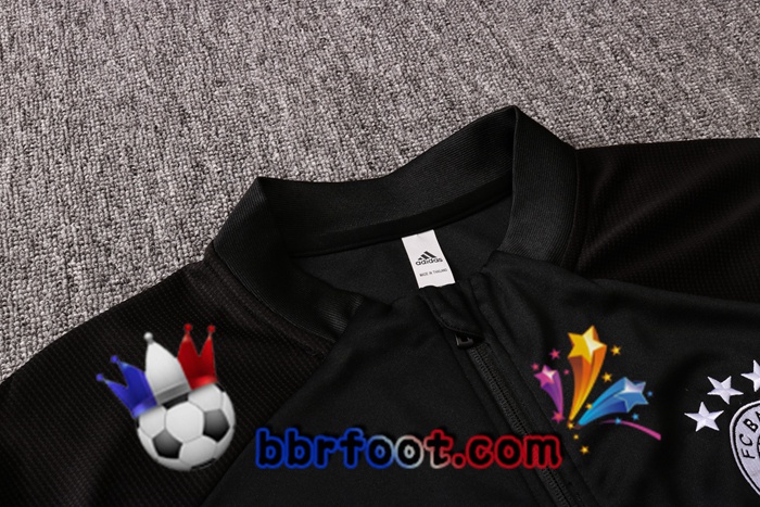 Veste Survetement Foot Bayern Munich Noir 20/21