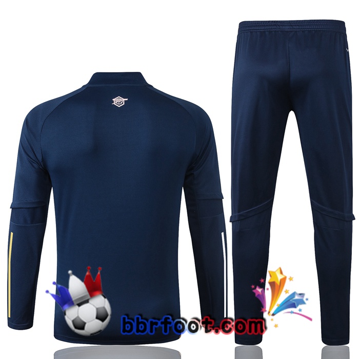 Veste Survetement Foot Arsenal Bleu Royal 20/21
