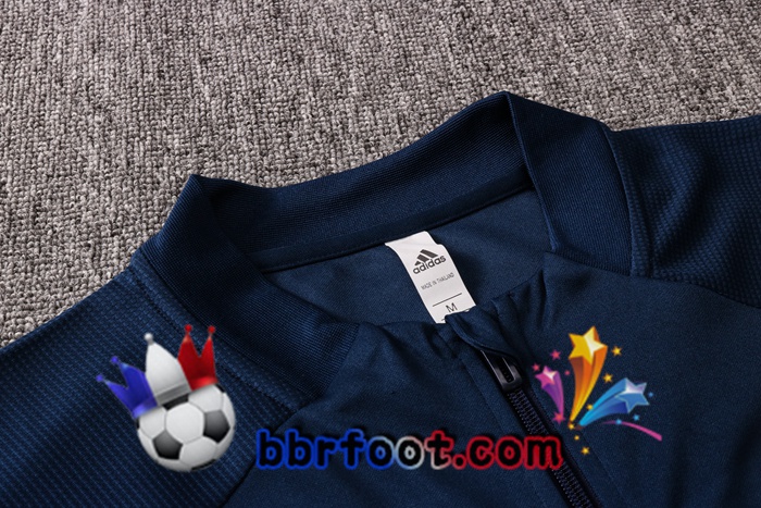 Veste Survetement Foot Arsenal Bleu Royal 20/21