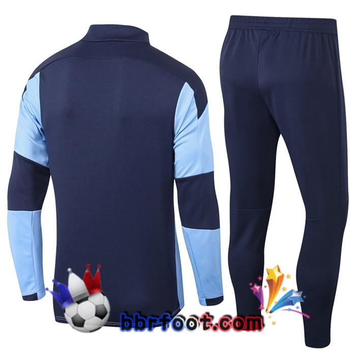 Survetement Foot Manchester City Bleu 20/21