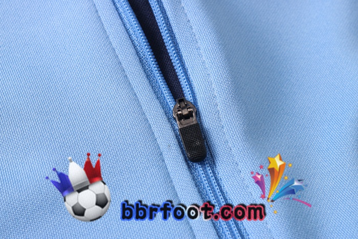 Survetement Foot Manchester City Bleu 20/21