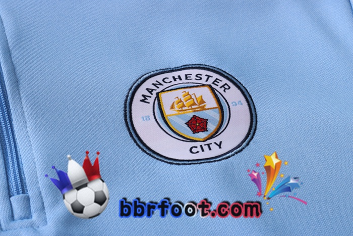 Survetement Foot Manchester City Bleu 20/21