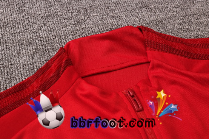 Veste Survetement Foot Bayern Munich Rouge 20/21