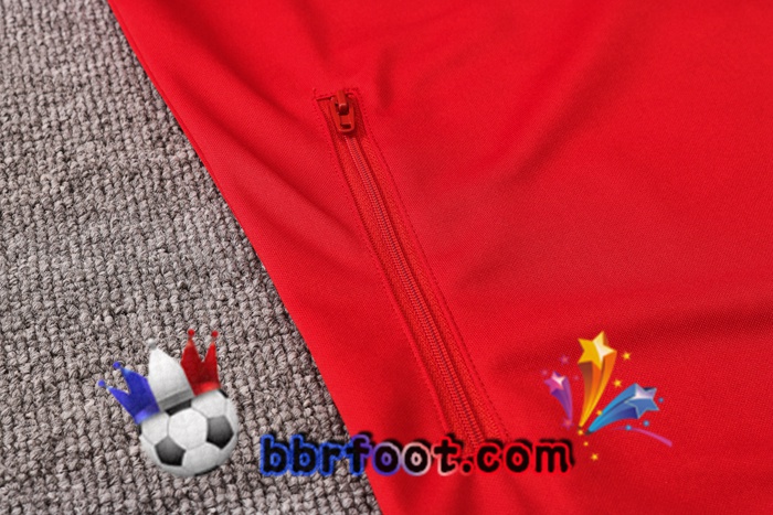 Veste Survetement Foot Bayern Munich Rouge 20/21