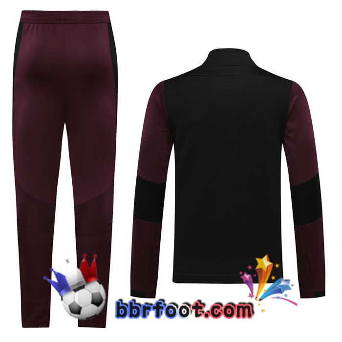 Veste Survetement Foot AC Milan Rouge 20/21